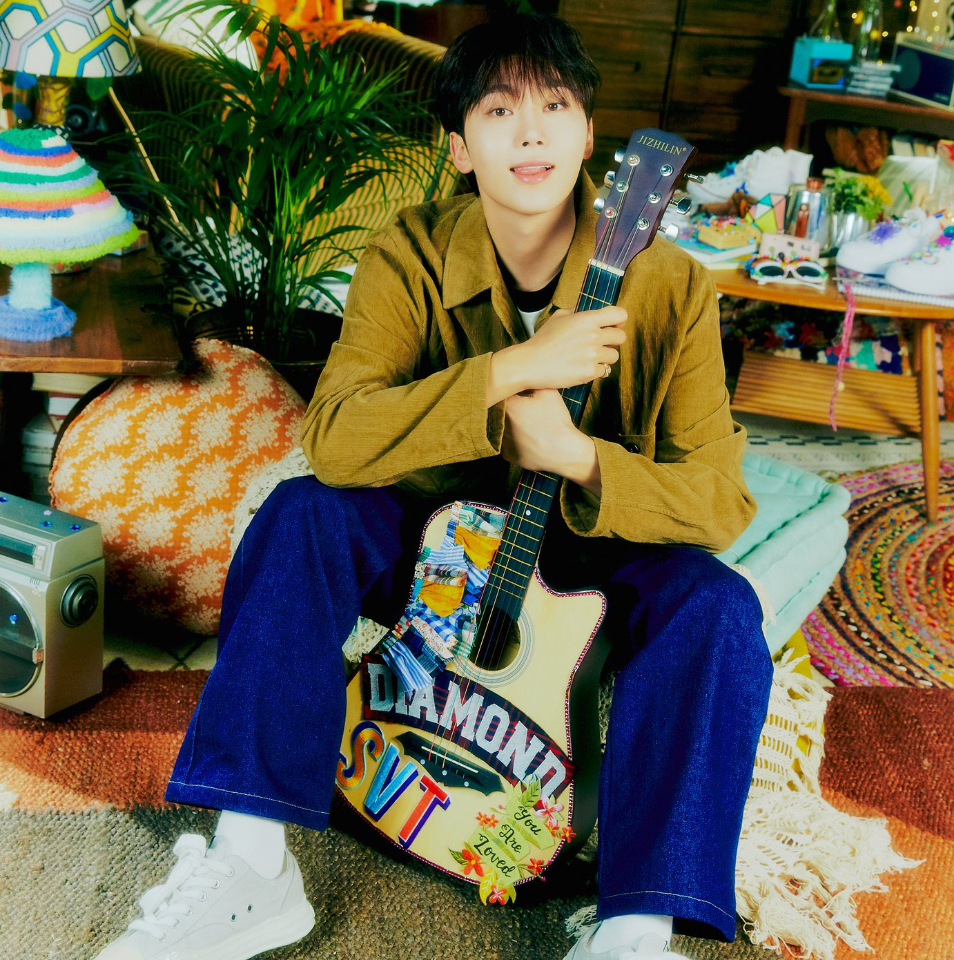 A moment captured by Seungkwan (SEVENTEEN)'s fan