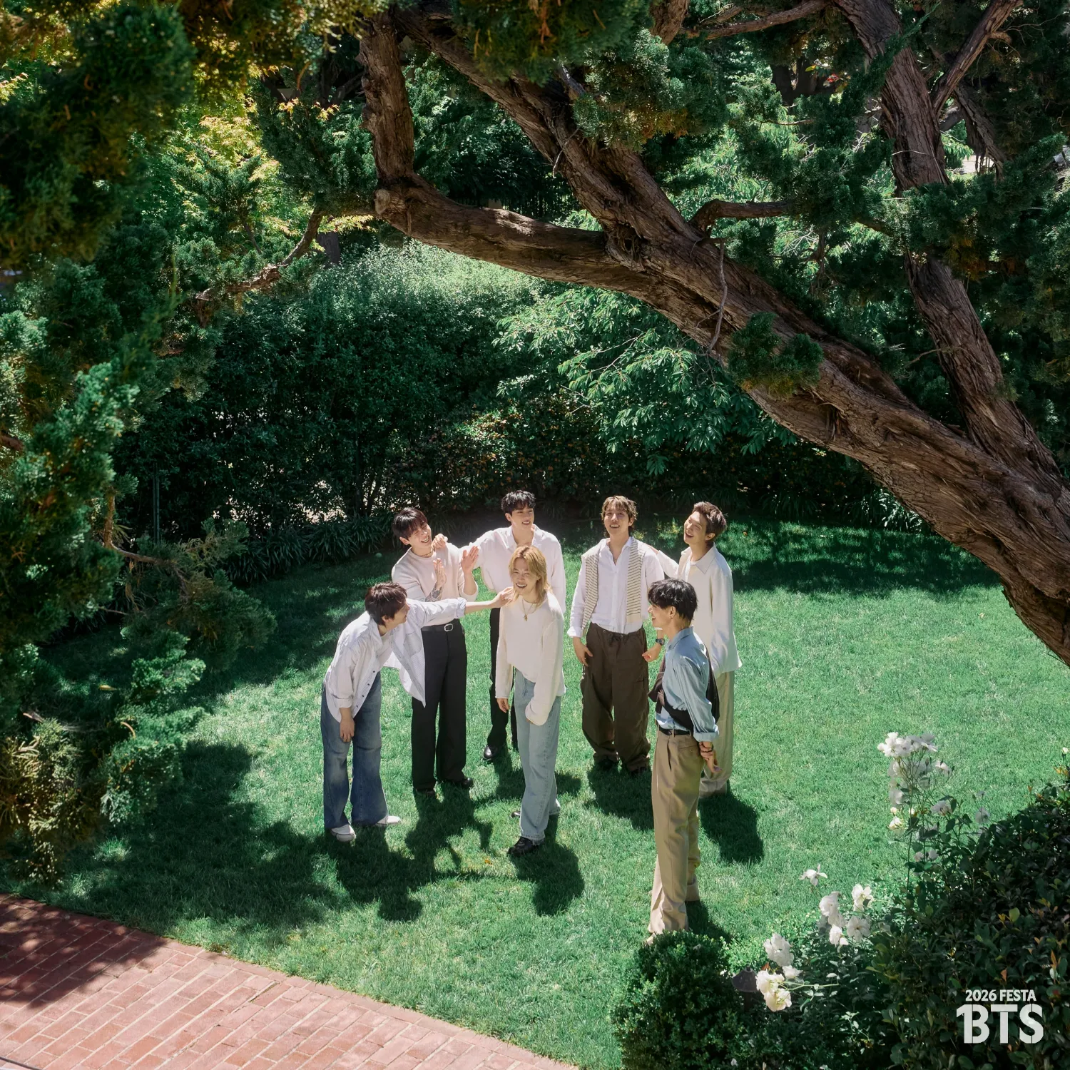 BTSの舞台裏ショット