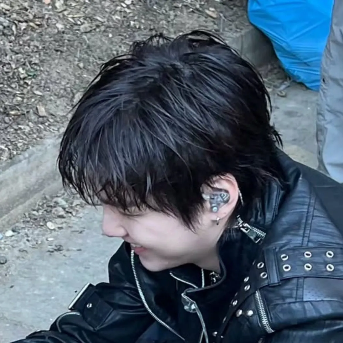 A moment captured by SUGA (BTS)'s fan