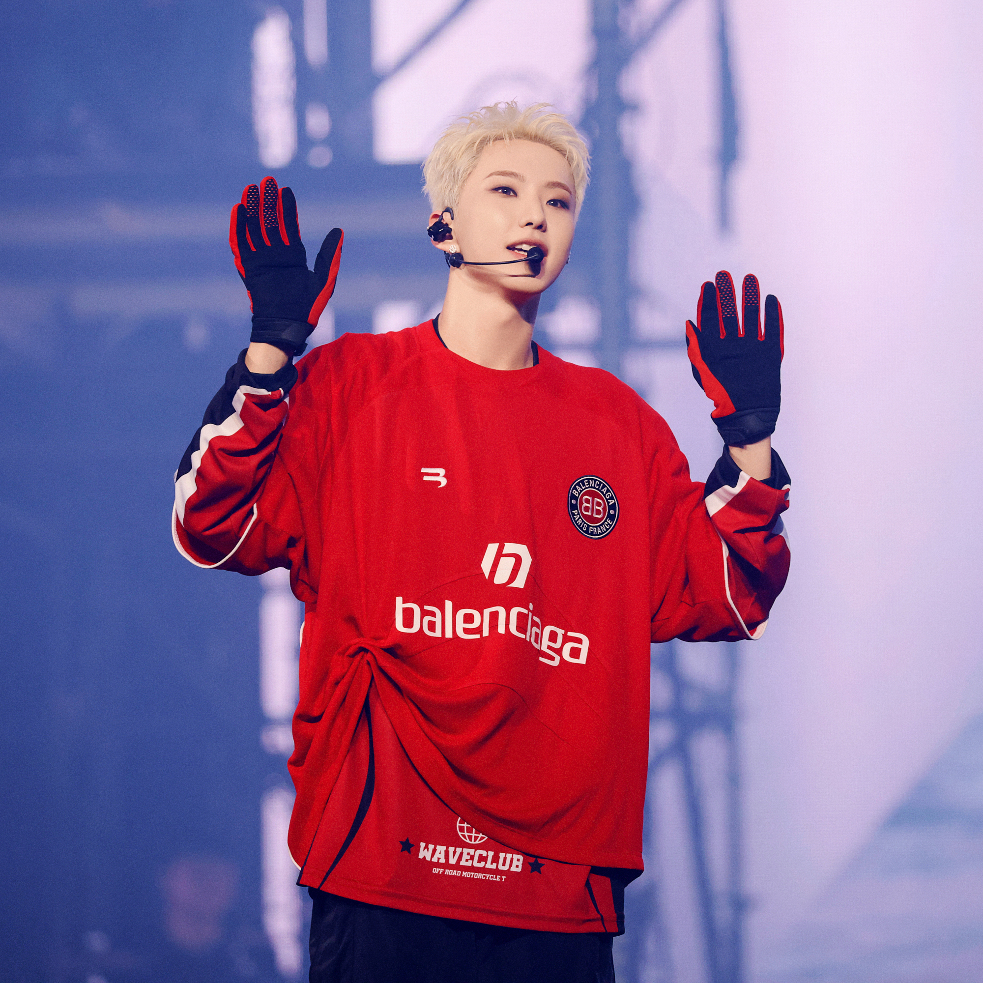 Recent activity shot of Hoshi (SEVENTEEN)