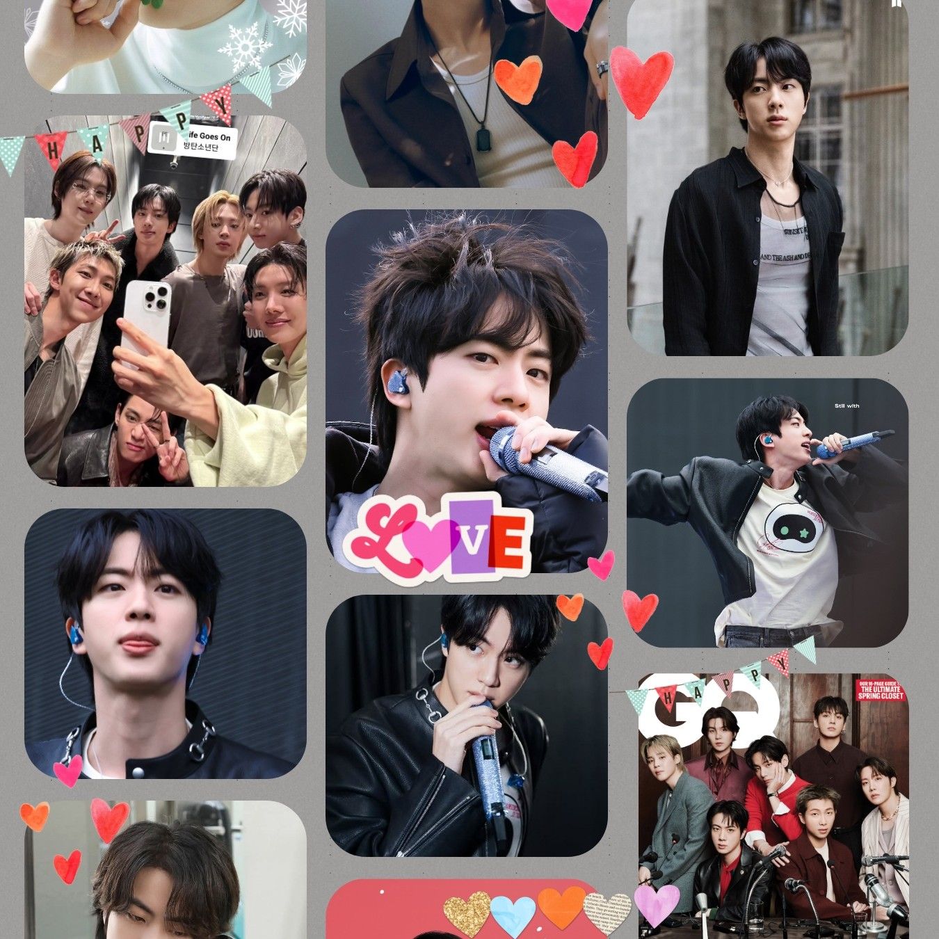 진 (방탄소년단) 최근 활동샷