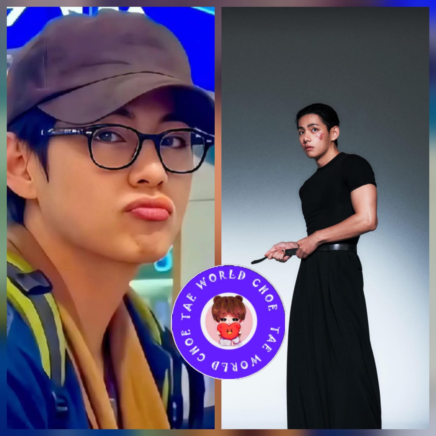 뷔 (방탄소년단)의 비하인드 컷