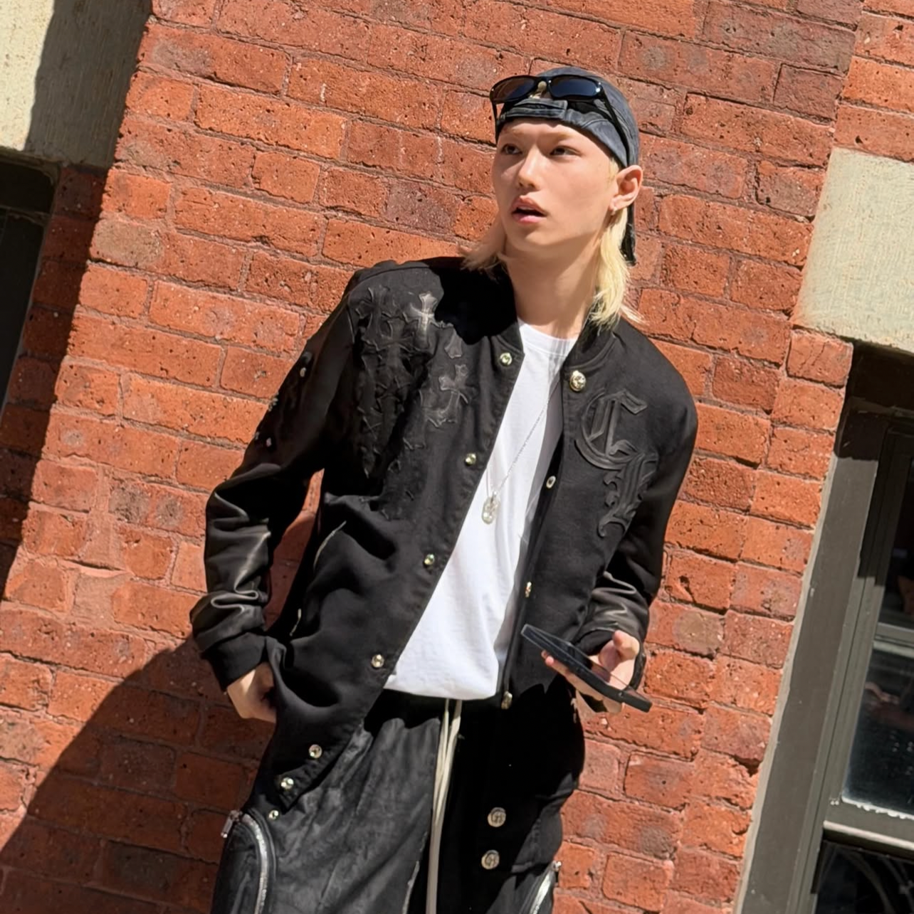 A moment captured by Felix (Stray Kids)'s fan