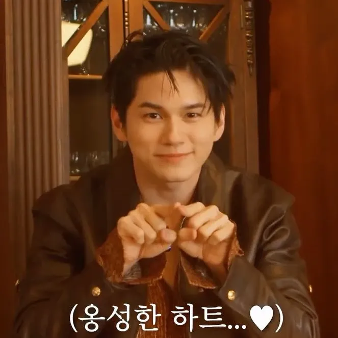 옹성우의 비하인드 컷