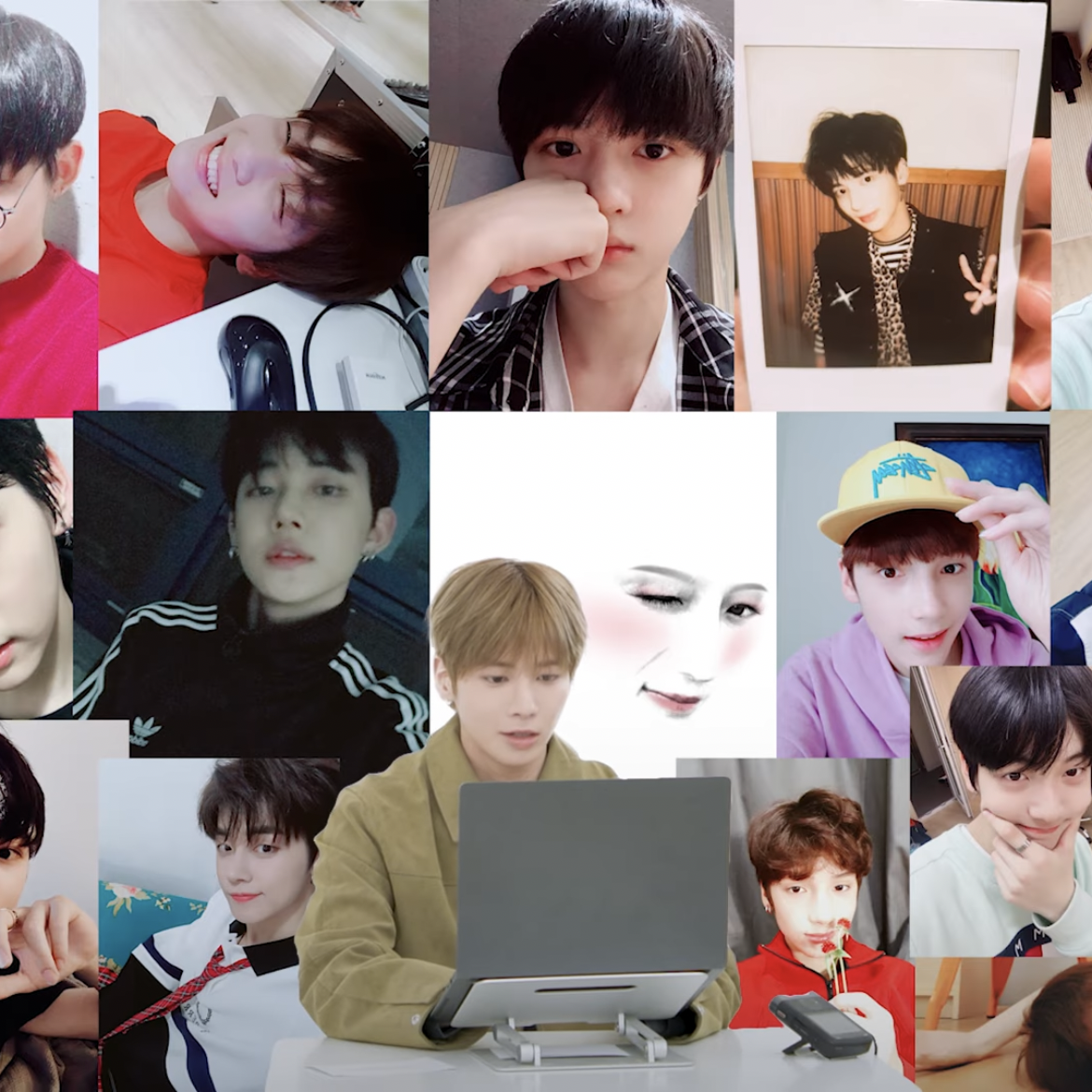 투모로우바이투게더의 비하인드 컷