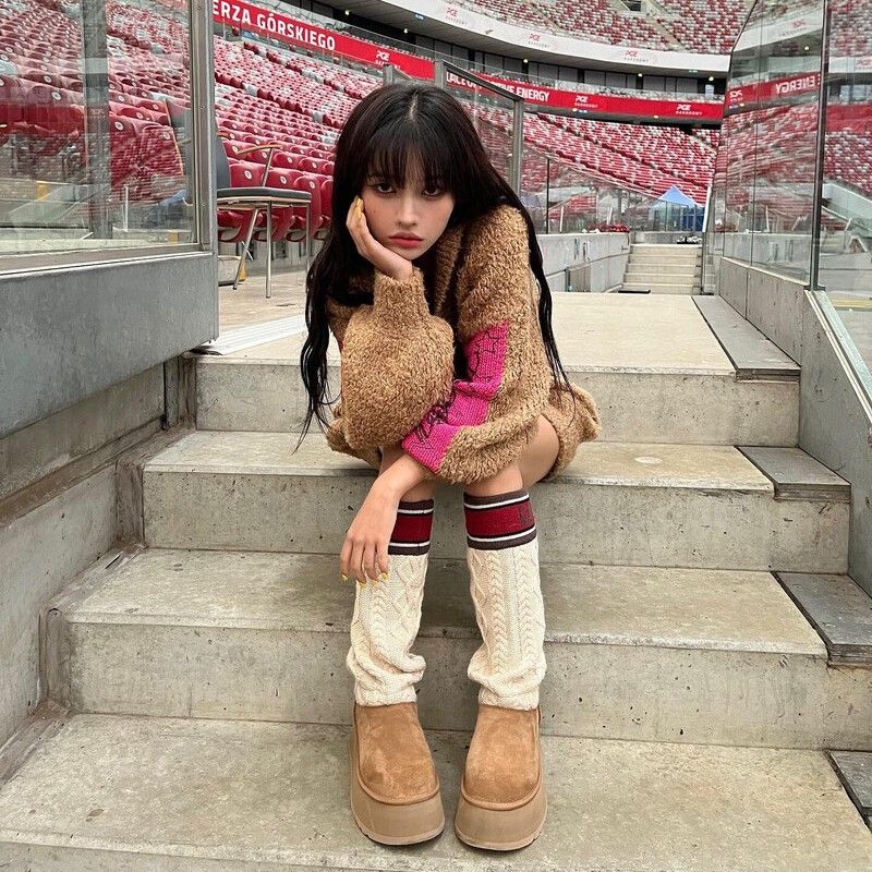 A moment captured by Soyeon (i-dle)'s fan