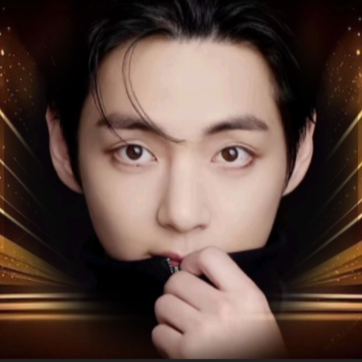 V (BTS)の舞台裏ショット