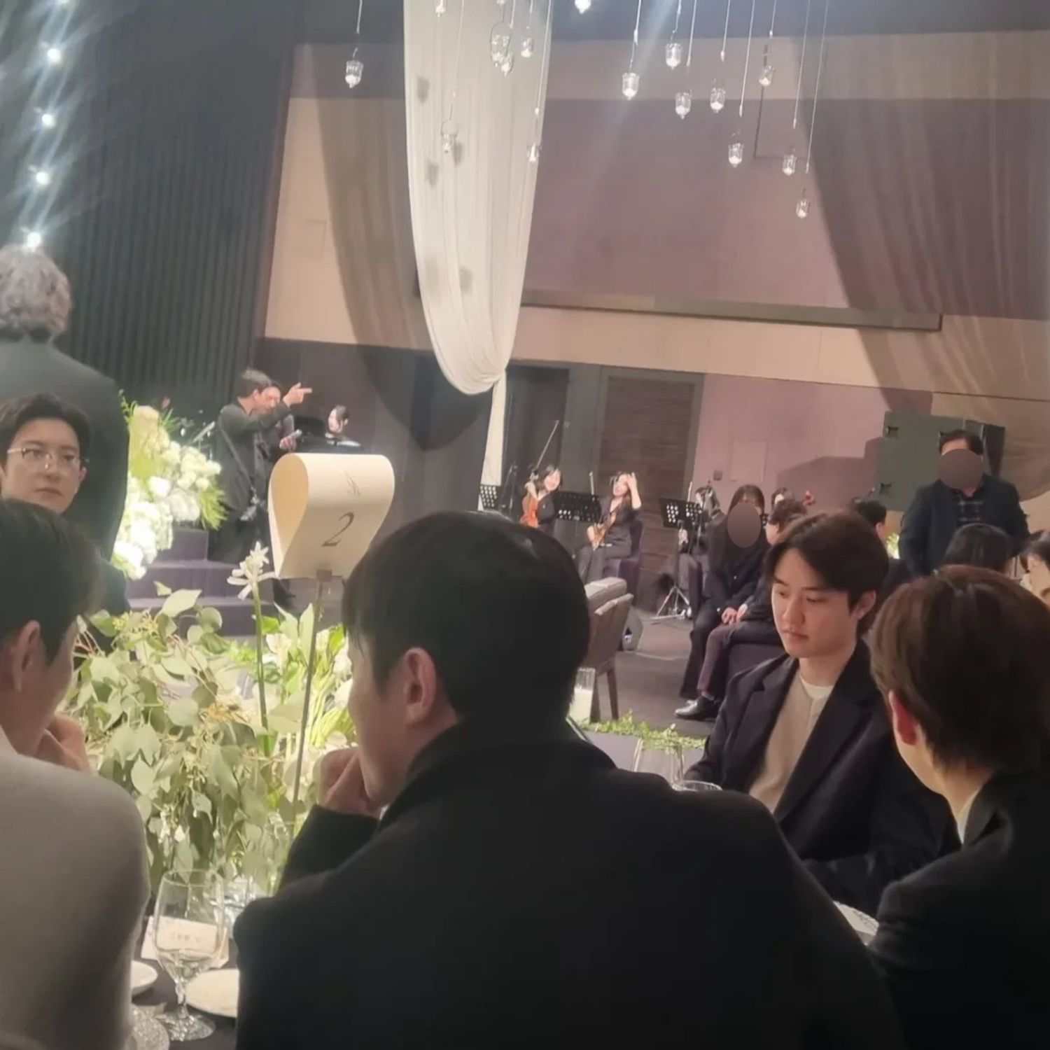 A moment captured by EXO's fan