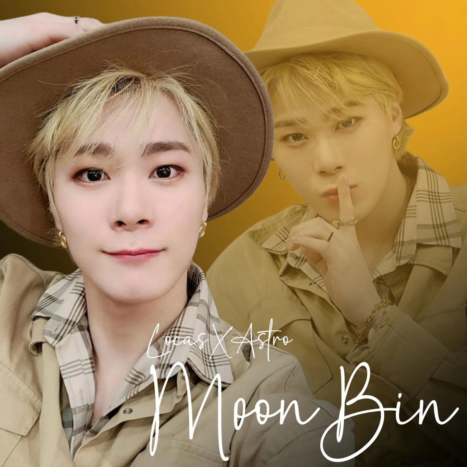 A moment captured by Moonbin (ASTRO)'s fan