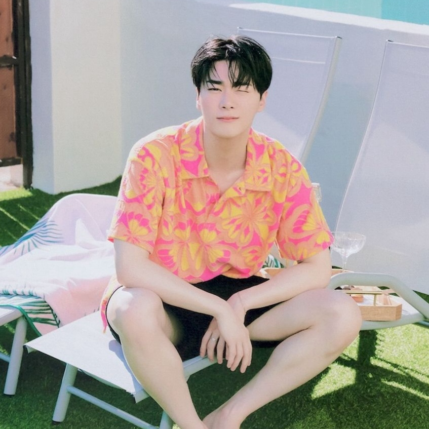 Behind-the-scenes cut of Moonbin (ASTRO)