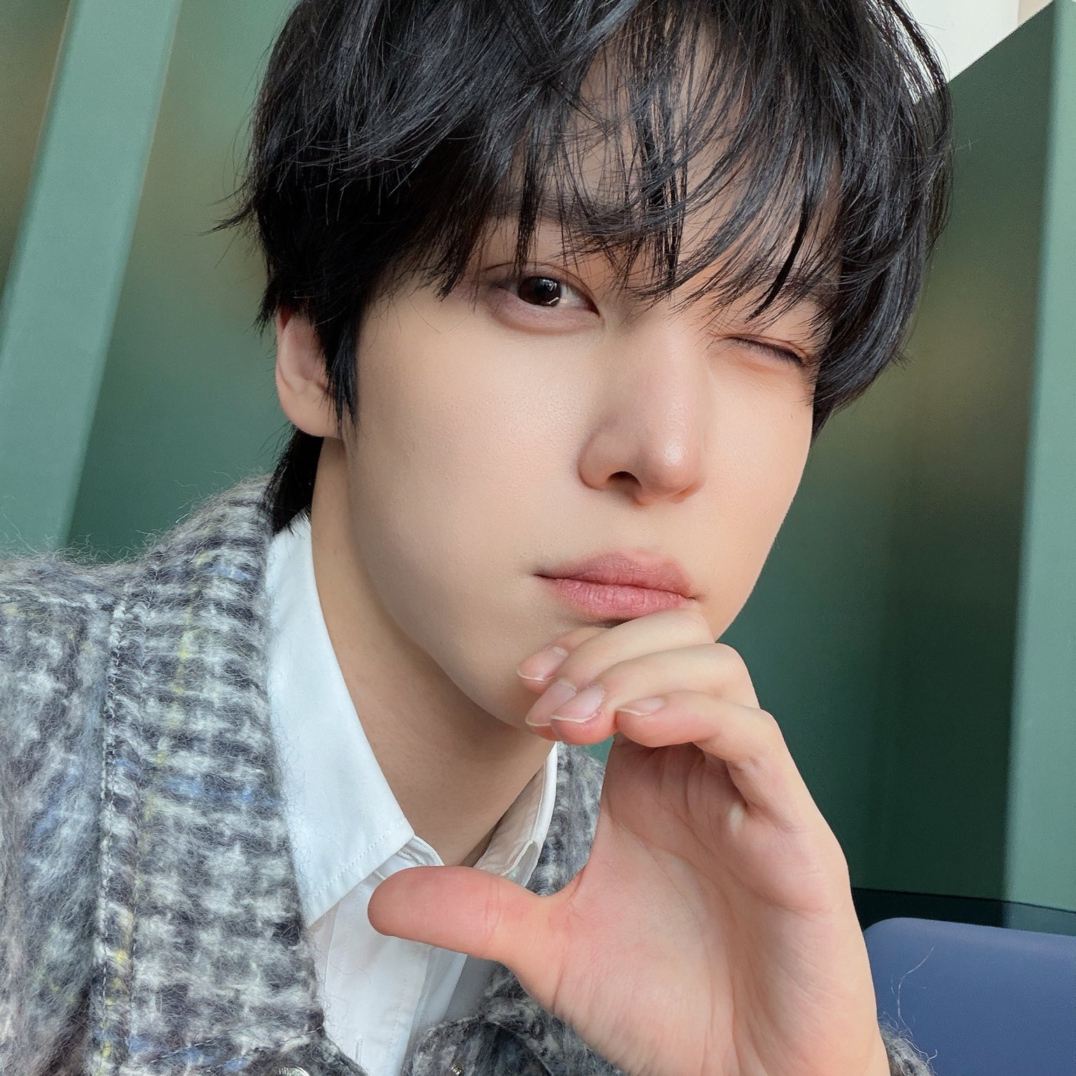 A moment captured by Yunho (ATEEZ)'s fan