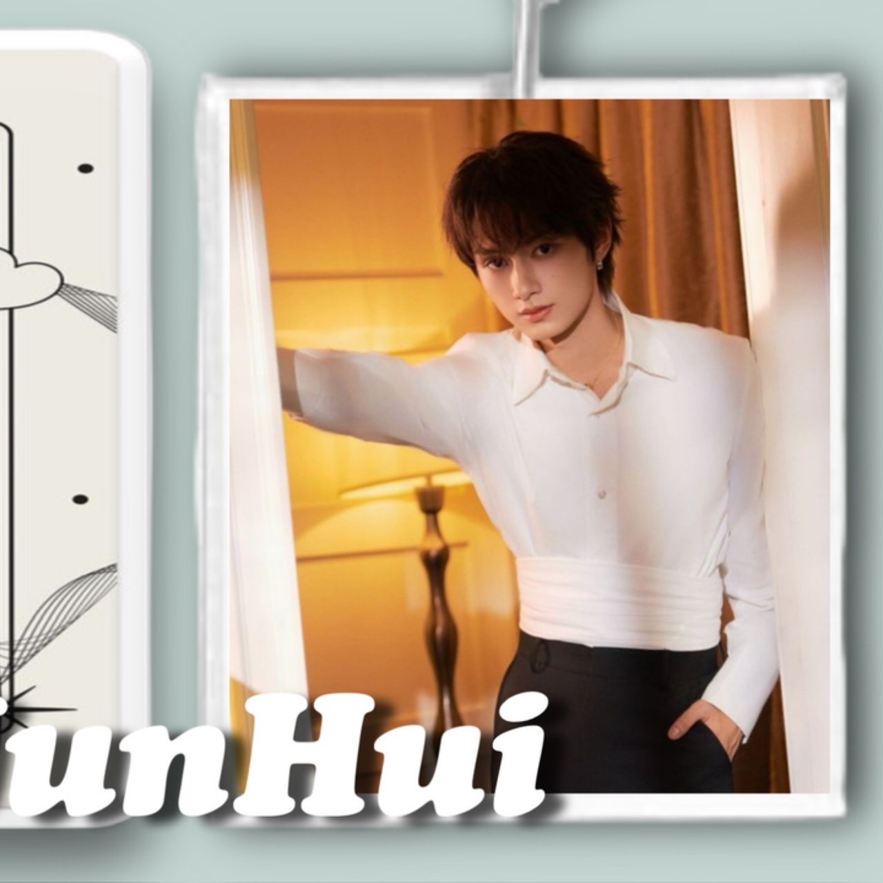 A moment captured by Jun (SEVENTEEN)'s fan