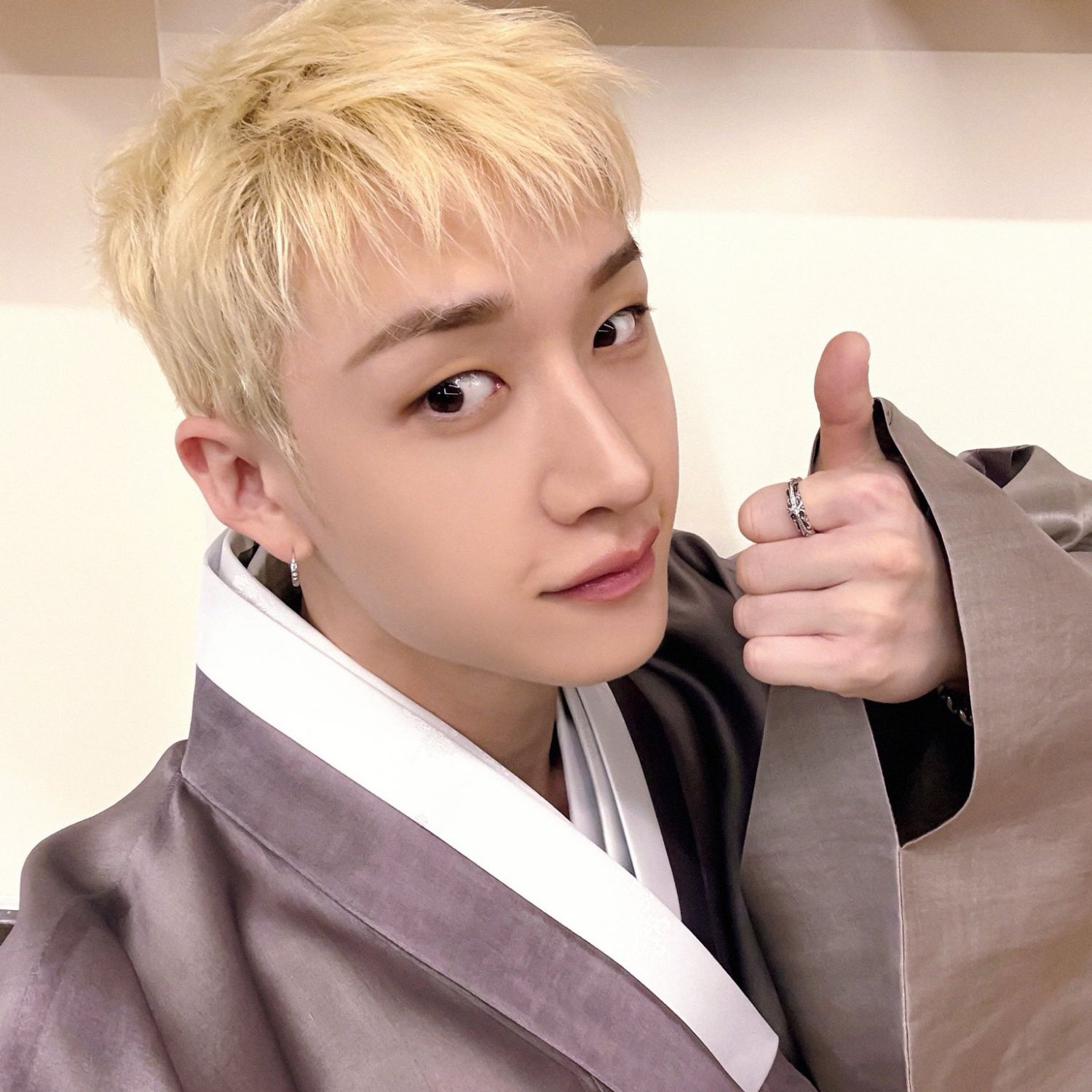 A moment captured by Bang Chan (Stray Kids)'s fan