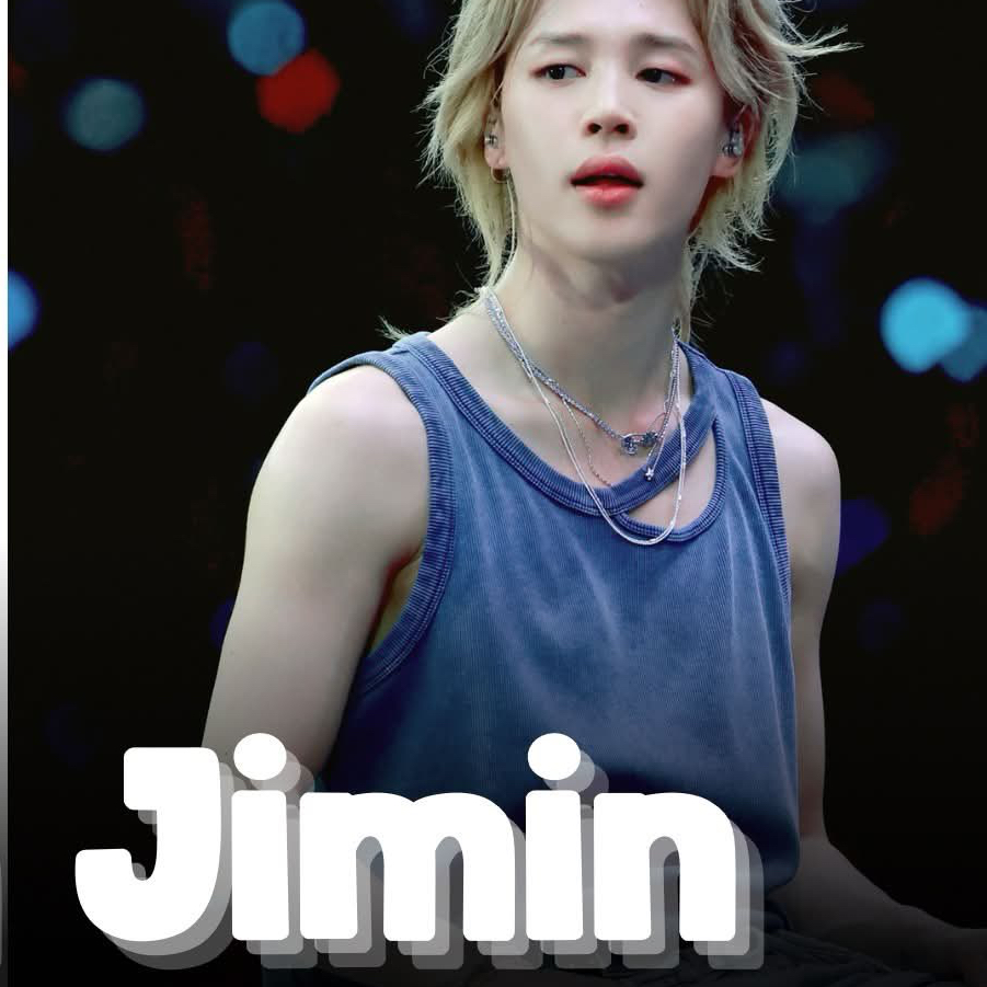 Recent activity shot of Jimin (BTS)