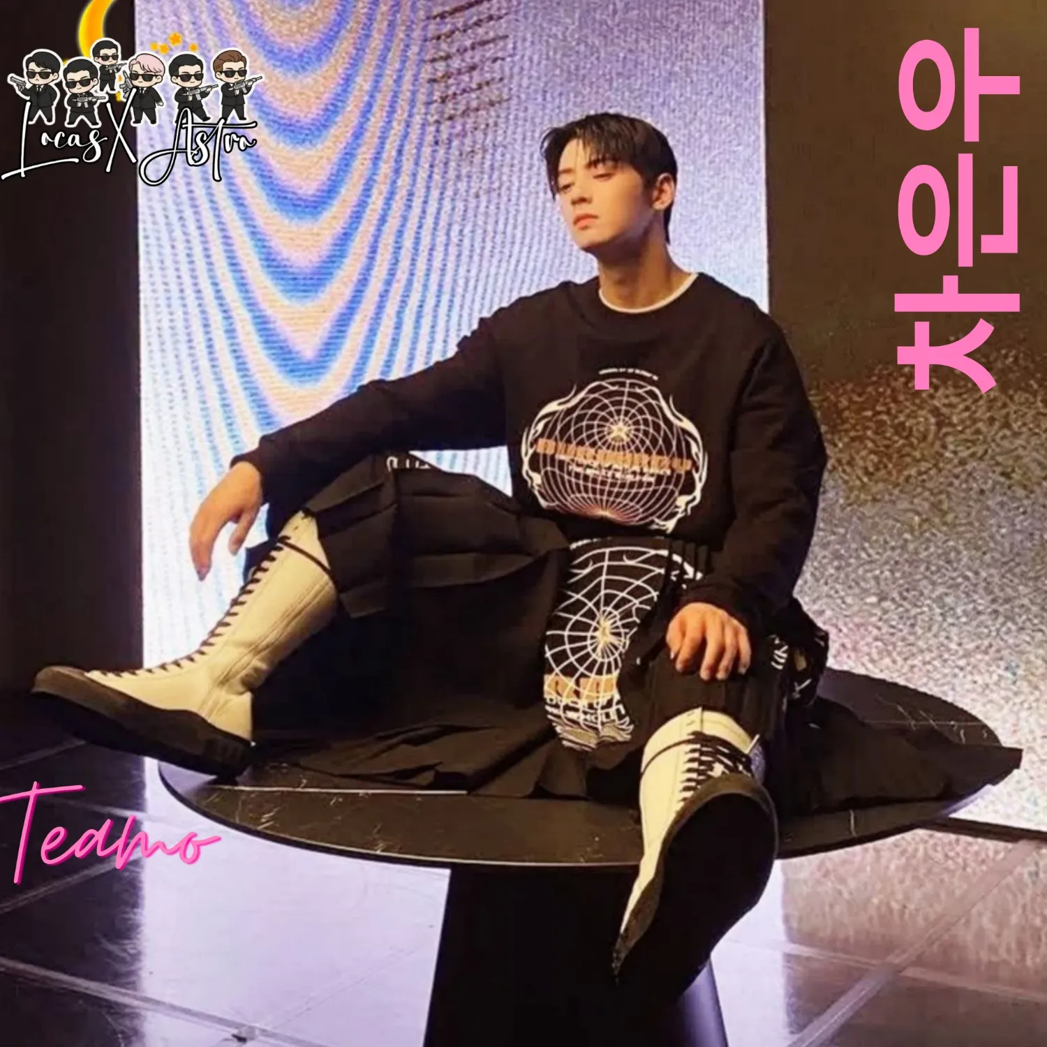 A moment captured by Eunwoo (ASTRO)'s fan