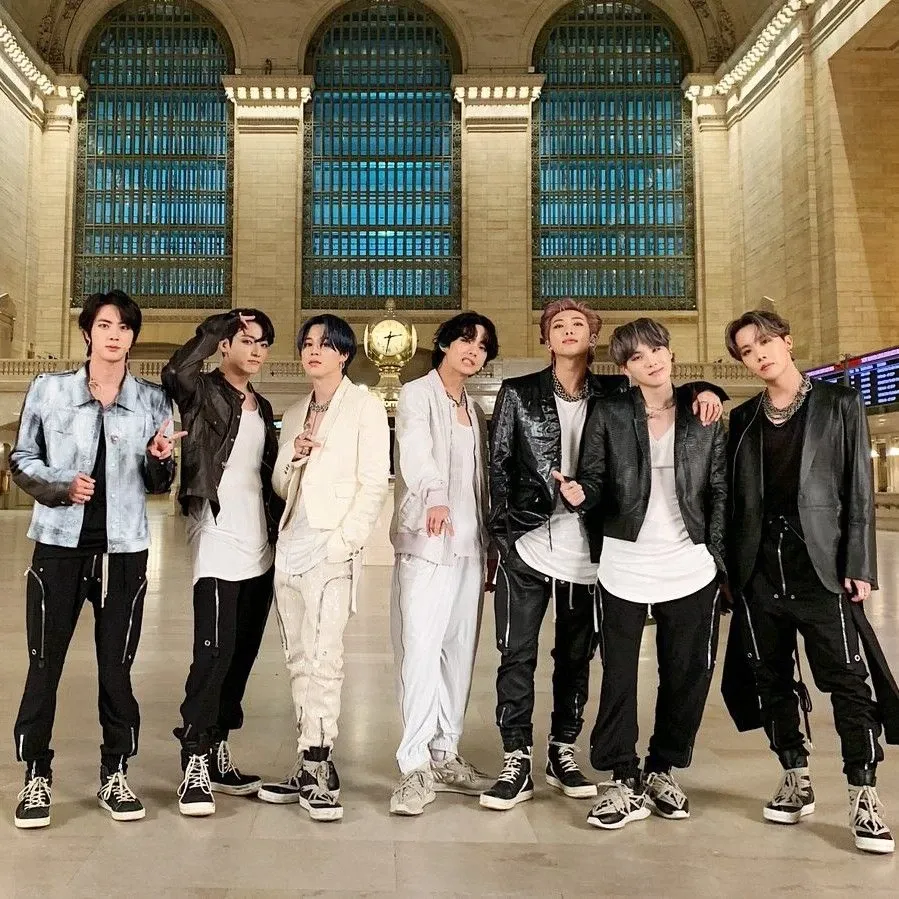 A moment captured by BTS's fan