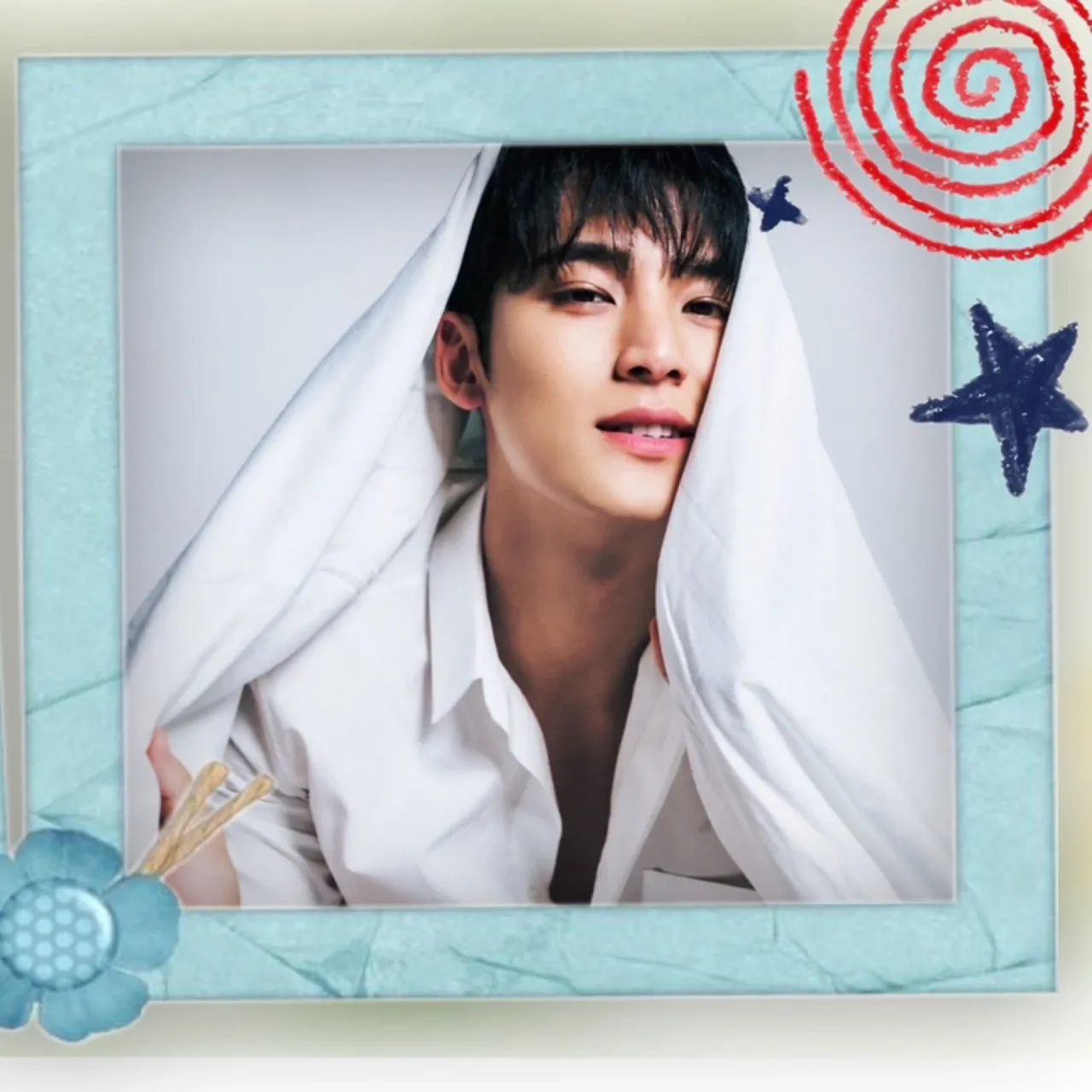 Behind-the-scenes cut of Mingyu (SEVENTEEN)