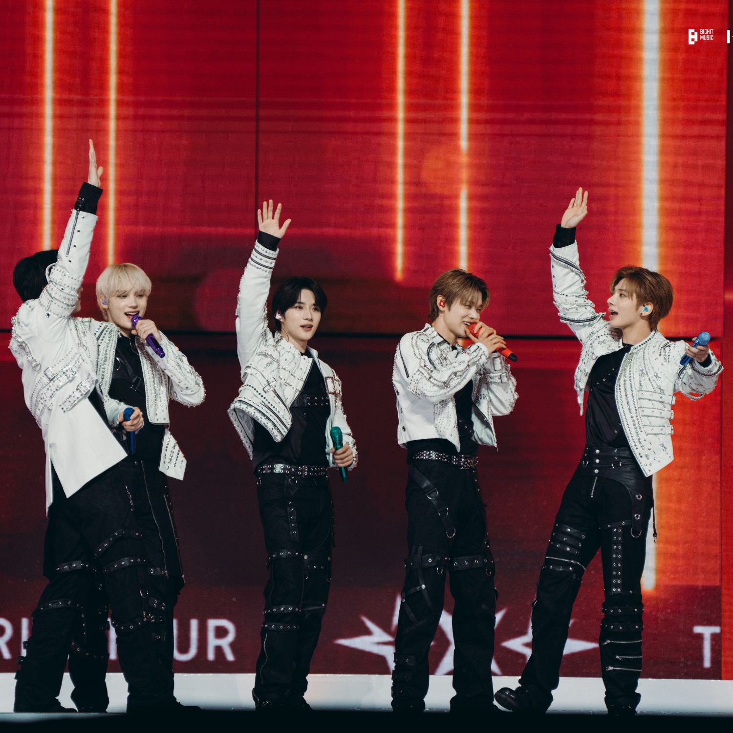 Recent activity shot of TOMORROW X TOGETHER