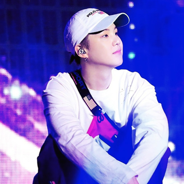 A moment captured by SUGA (BTS)'s fan