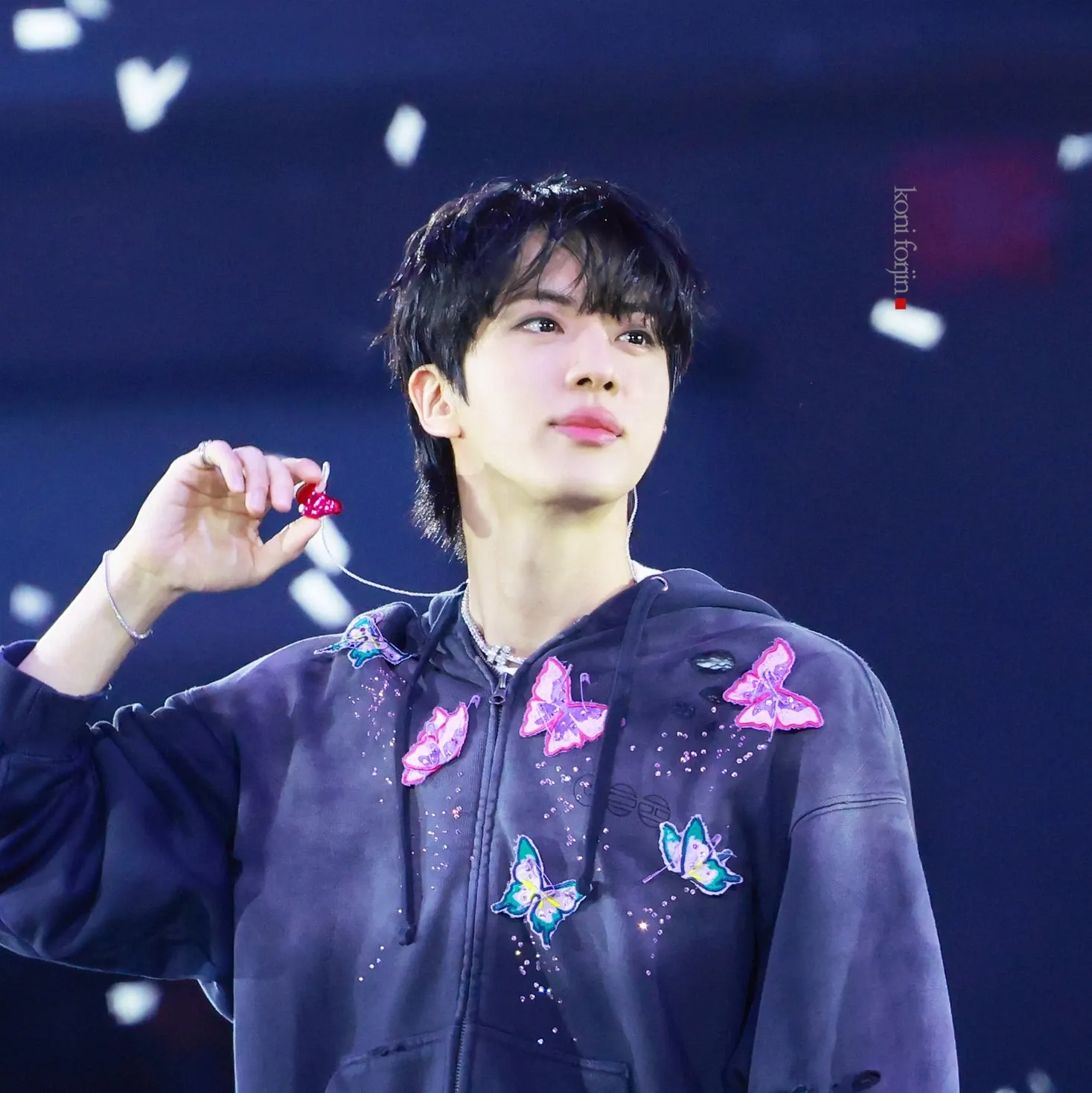 Recent activity shot of Jin (BTS)