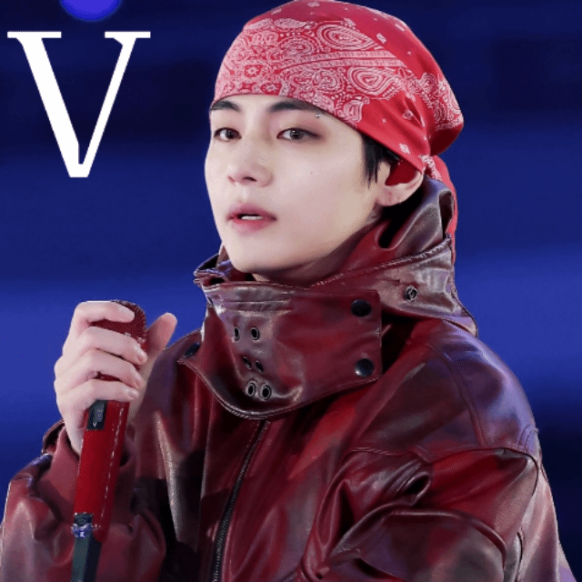 A moment captured by V (BTS)'s fan