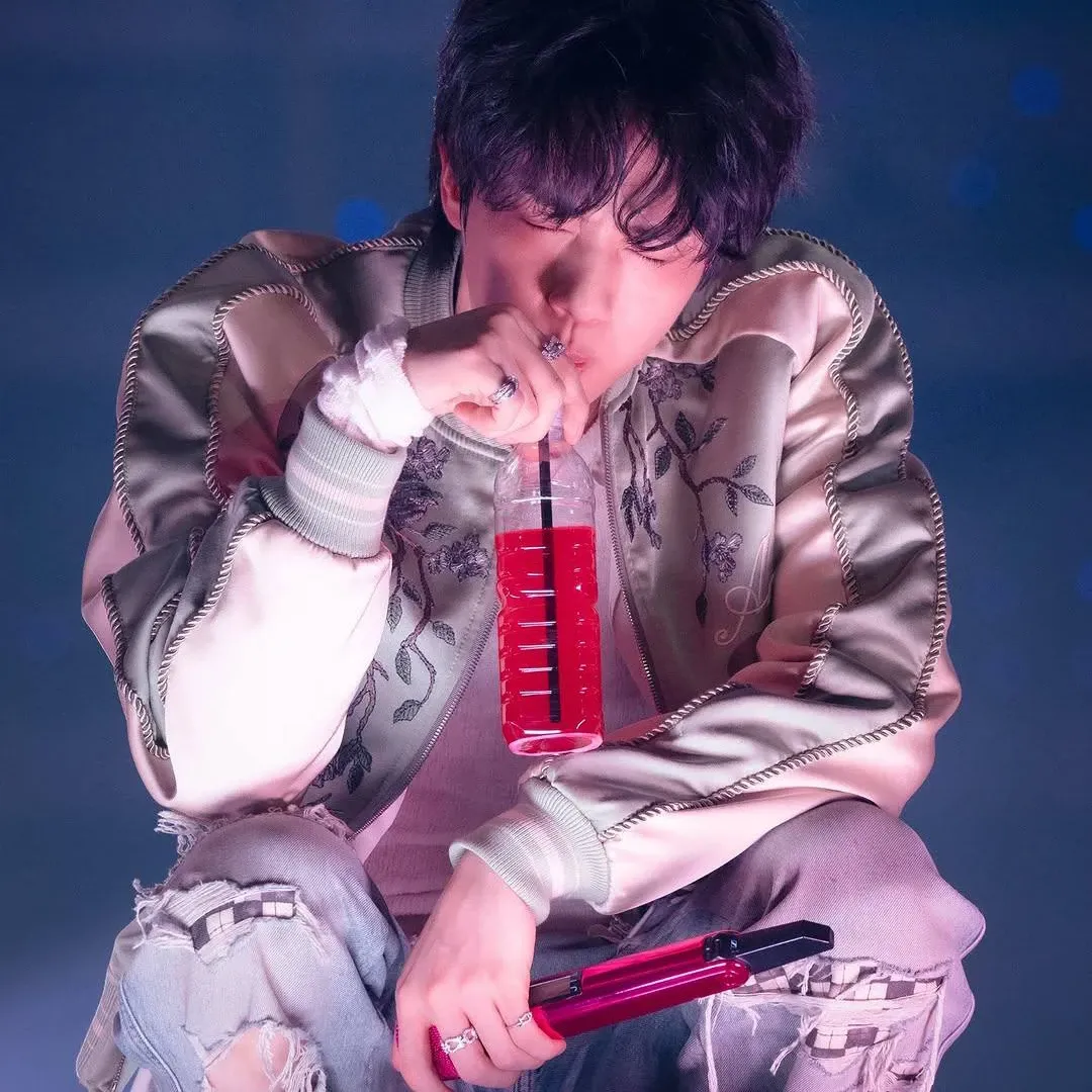 Recent activity shot of Jin (BTS)