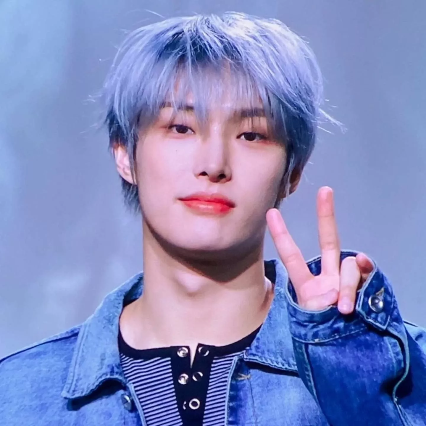 A moment captured by Mingi (ATEEZ)'s fan