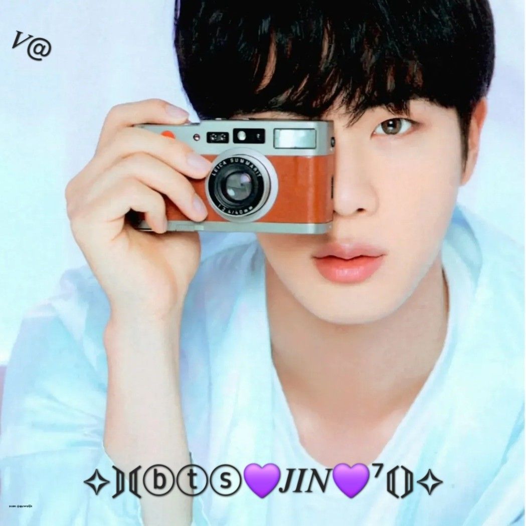 Foto terbaru Jin (BTS)