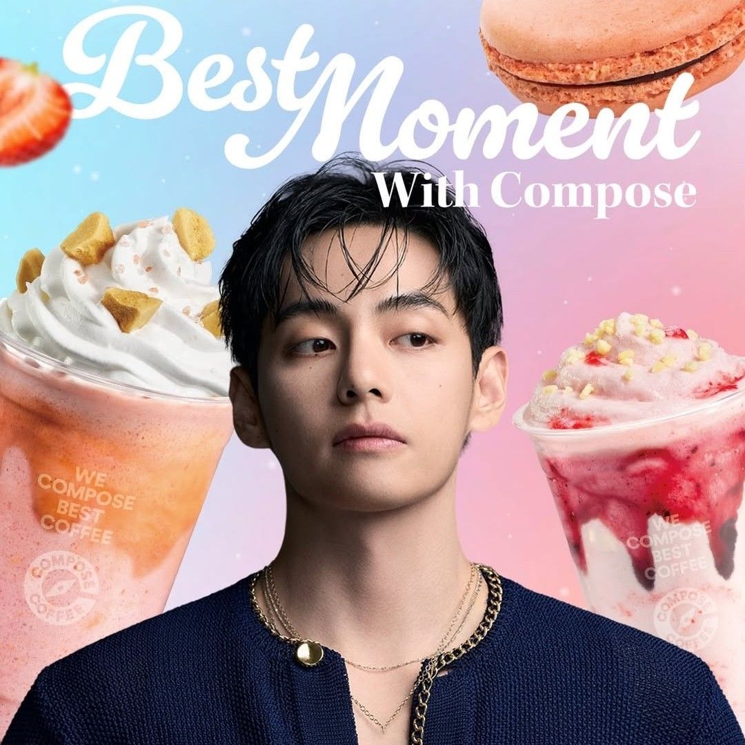 V (防彈少年團)粉絲拍下的瞬間