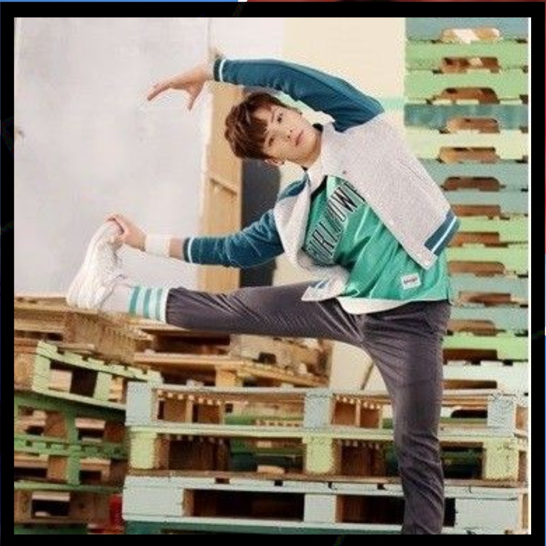 A moment captured by Rocky's fan