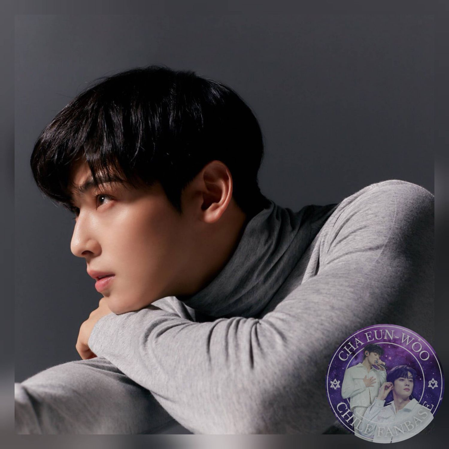 Recent activity shot of Eunwoo (ASTRO)