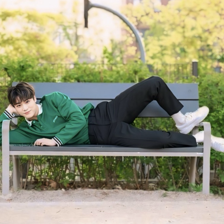 Recent activity shot of Moonbin (ASTRO)