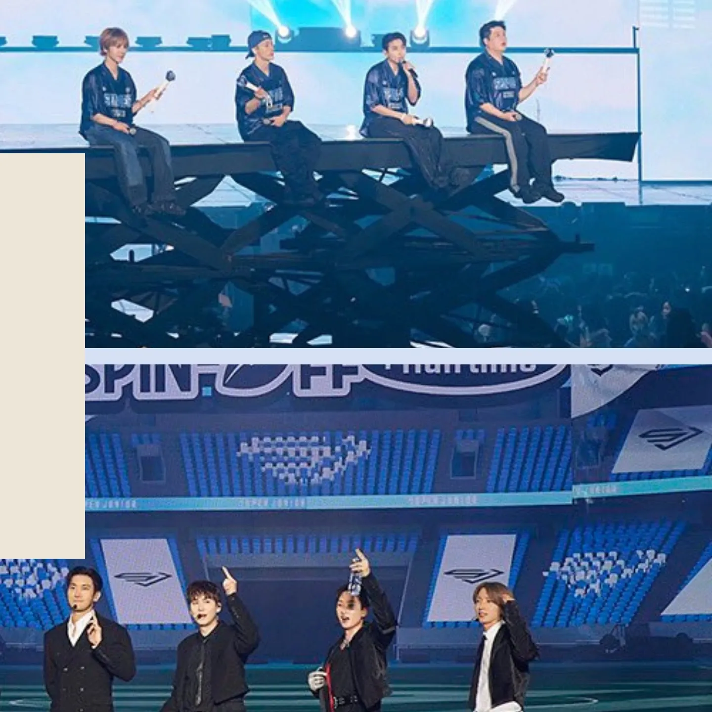 Momen yang diabadikan oleh penggemar Super Junior