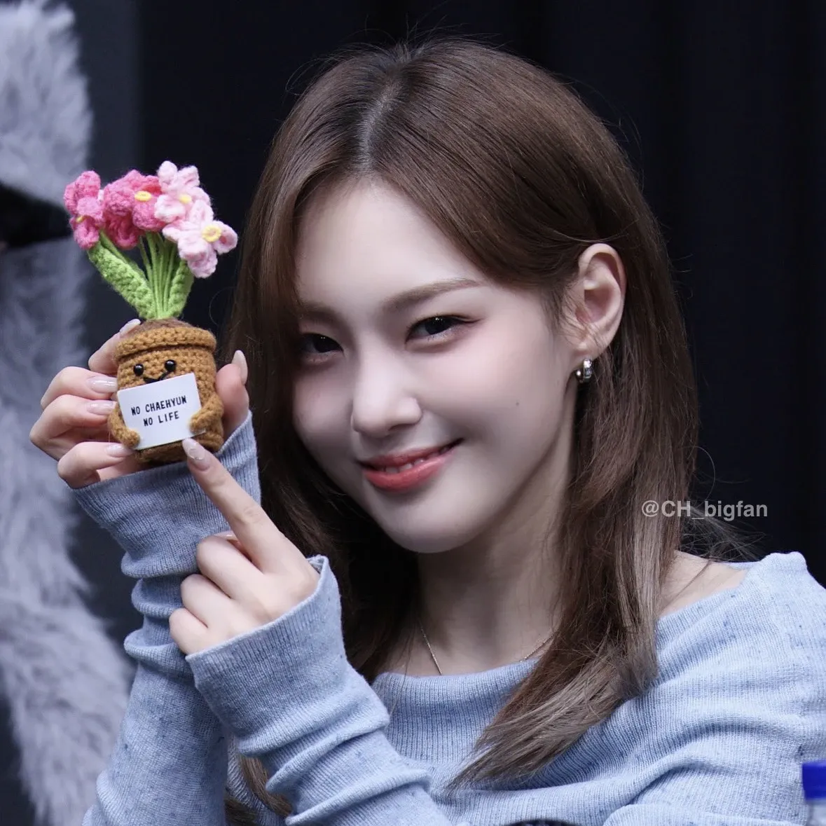 A moment captured by Kim Chaehyun (Kep1er)'s fan