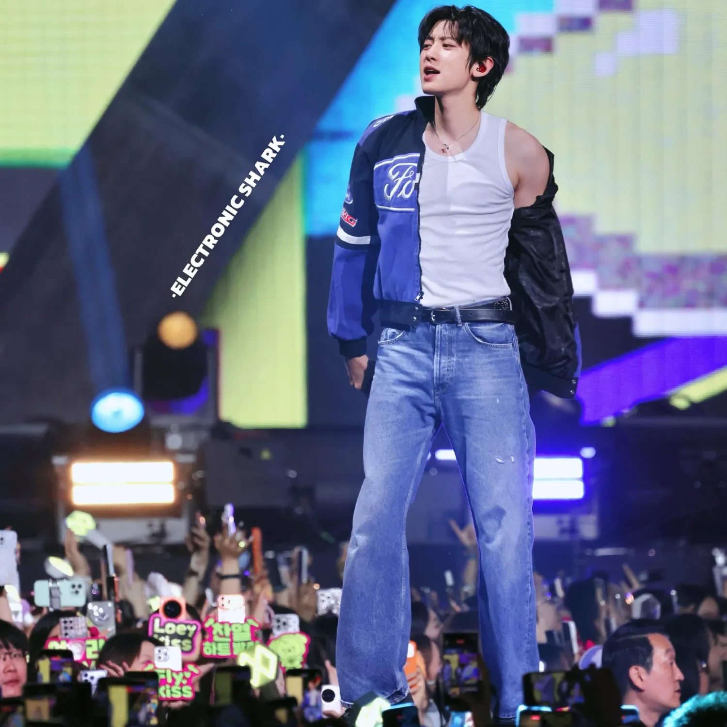 燦烈 (EXO)粉絲拍下的瞬間