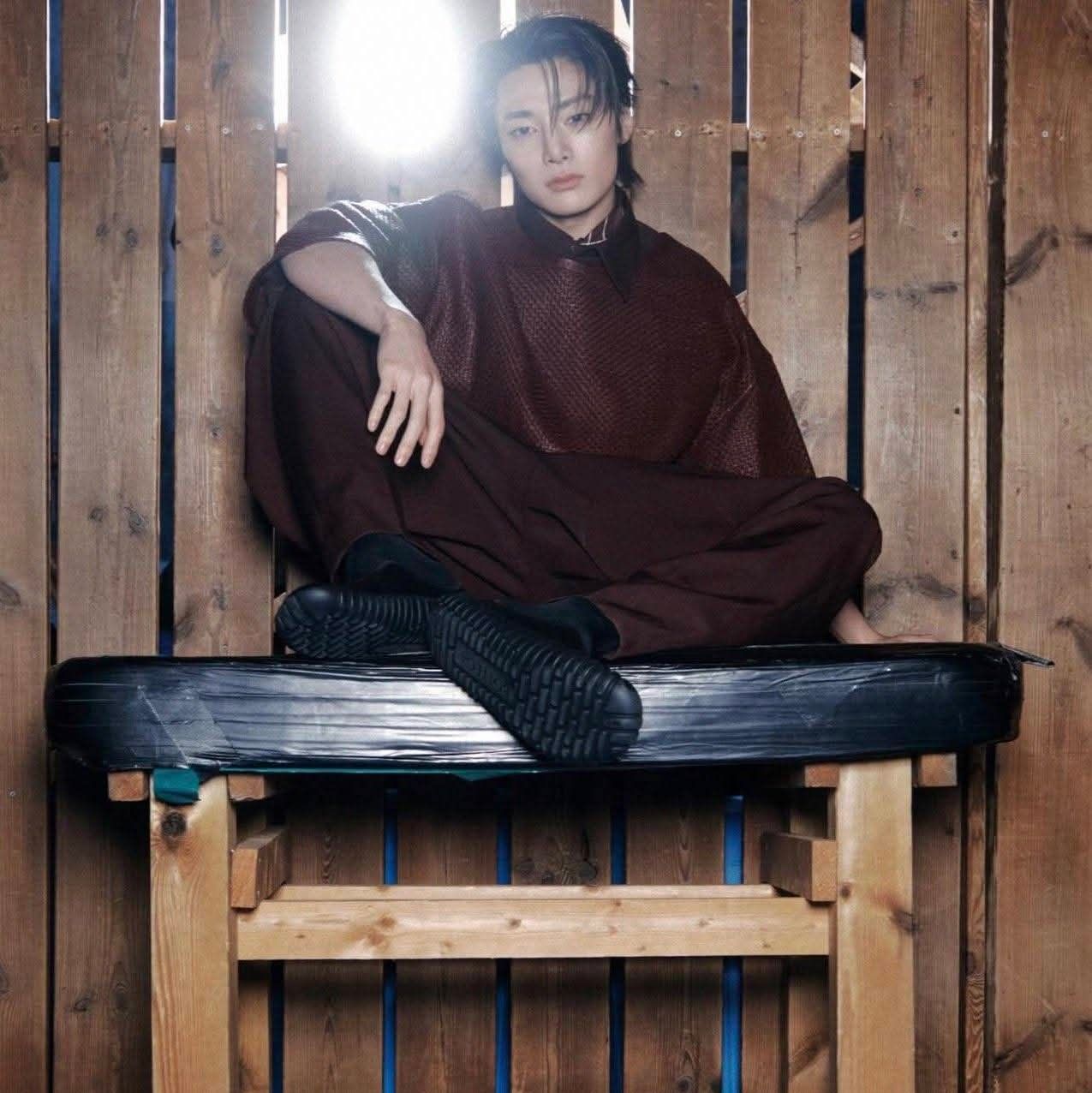 A moment captured by I.N (Stray Kids)'s fan