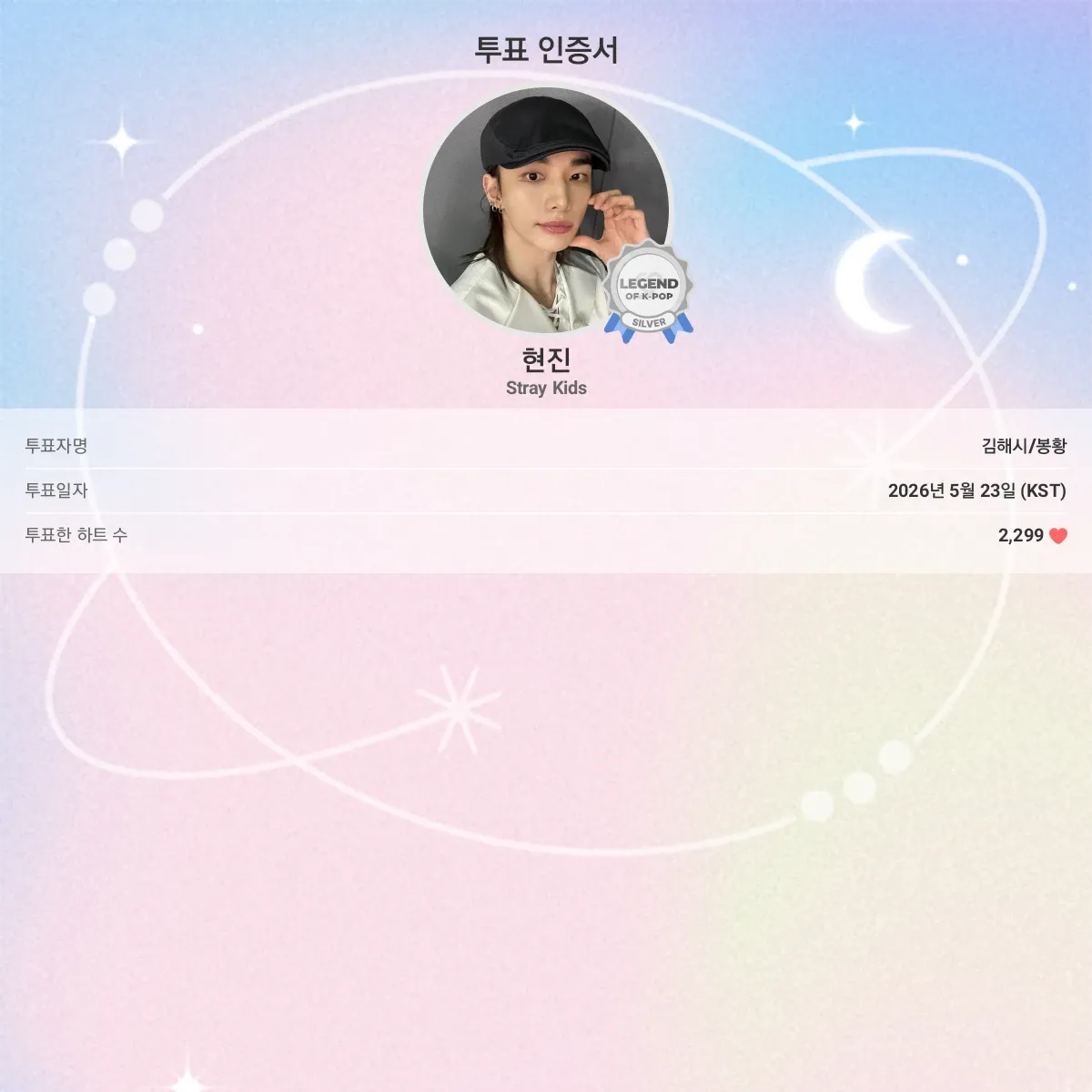 Behind-the-scenes cut of Hyunjin (Stray Kids)