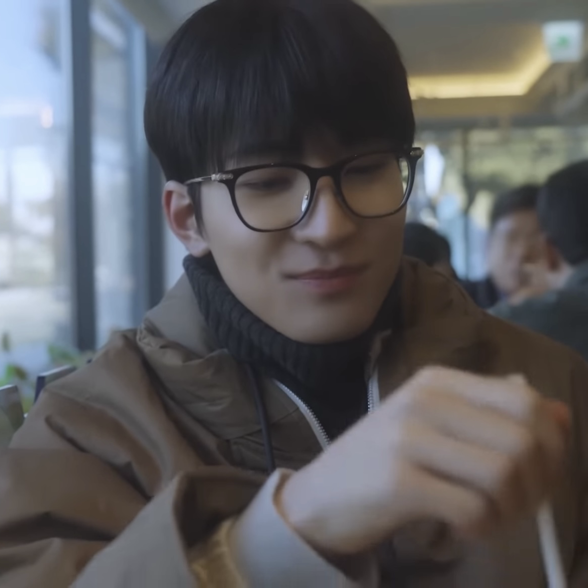 Recent activity shot of Wonwoo (SEVENTEEN)