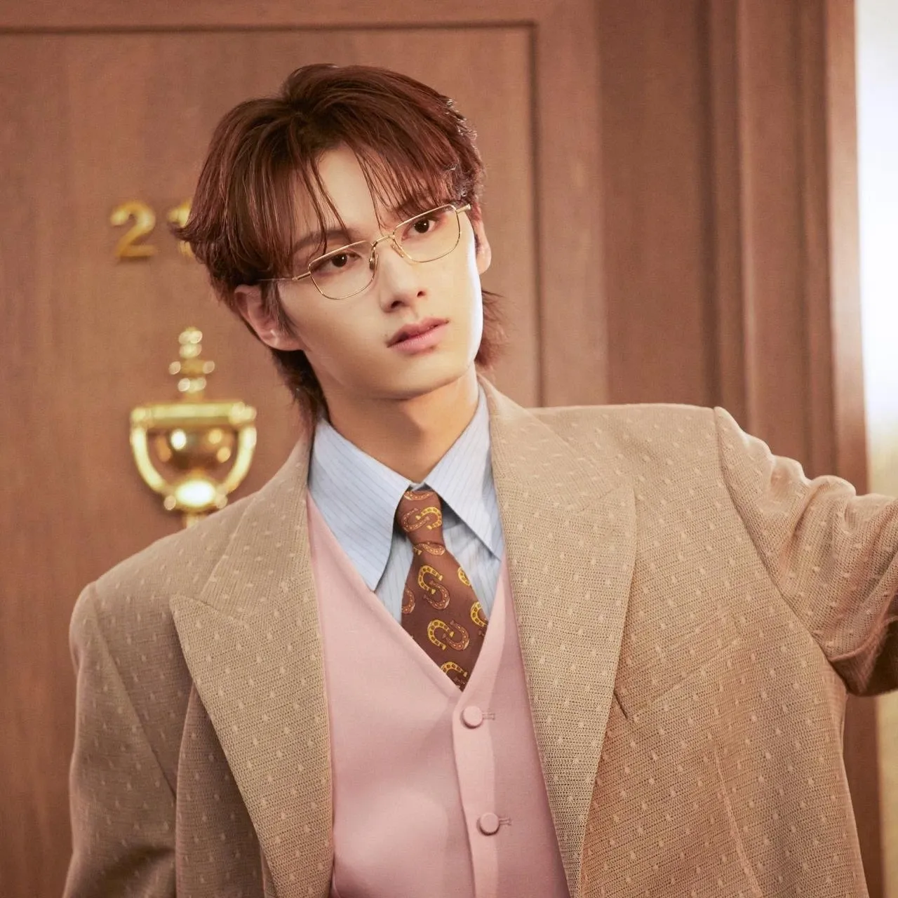 A moment captured by Jun (SEVENTEEN)'s fan