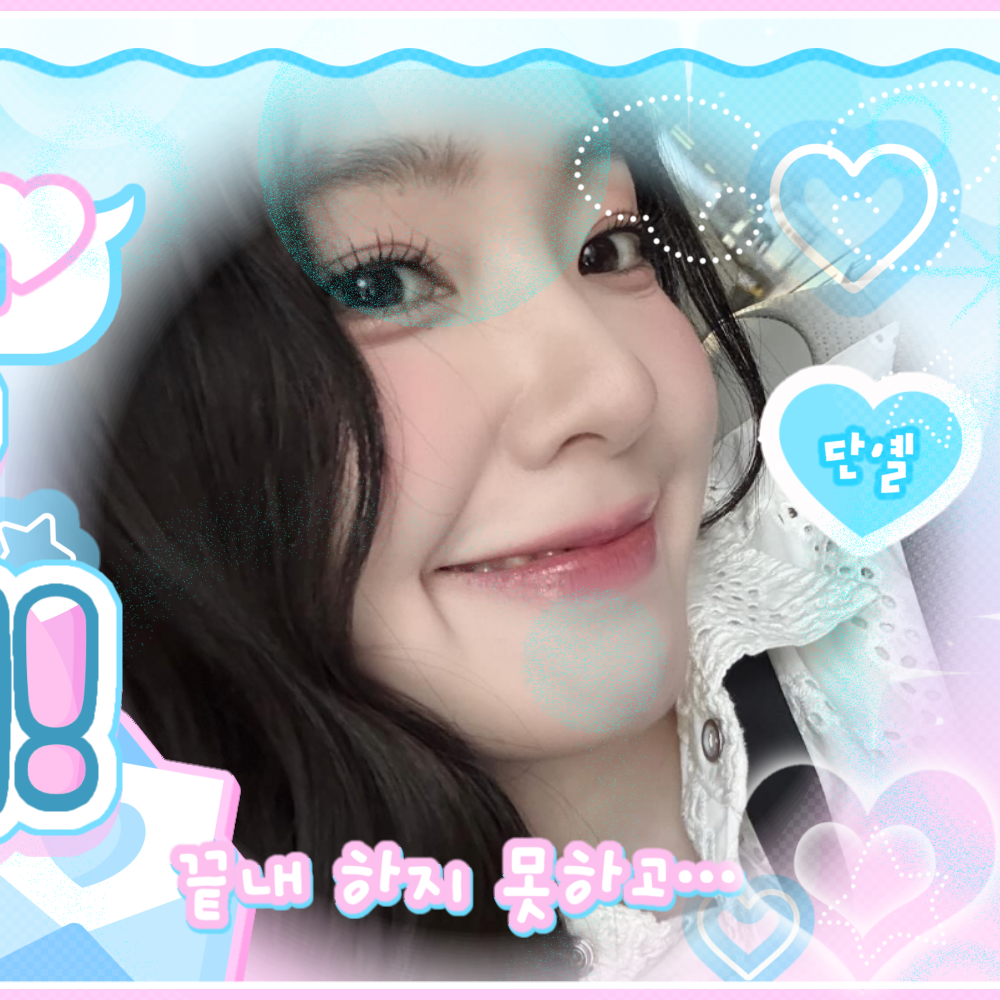 레드벨벳의 비하인드 컷