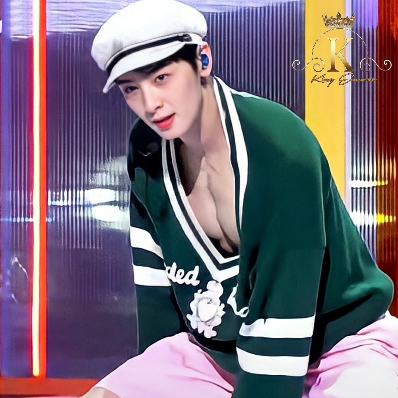 Recent activity shot of Eunwoo (ASTRO)