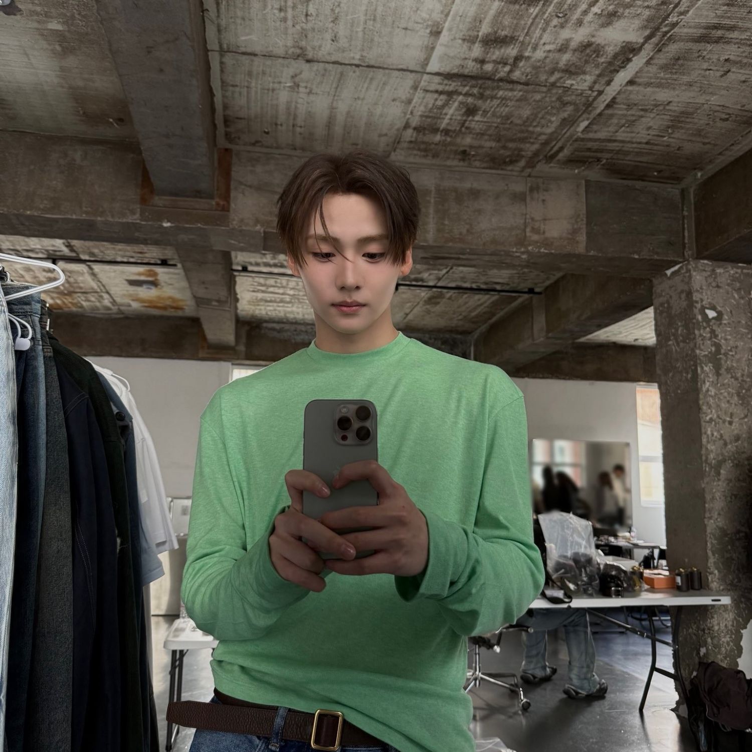 A moment captured by Lee Sangwon (ALPHA DRIVE ONE)'s fan