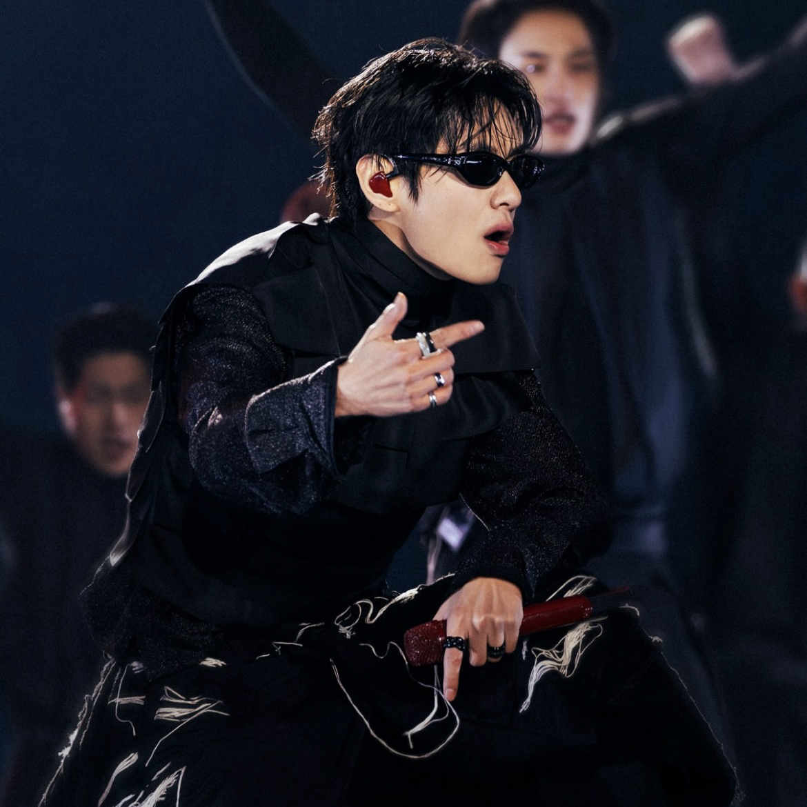 Momen yang diabadikan oleh penggemar V (BTS)