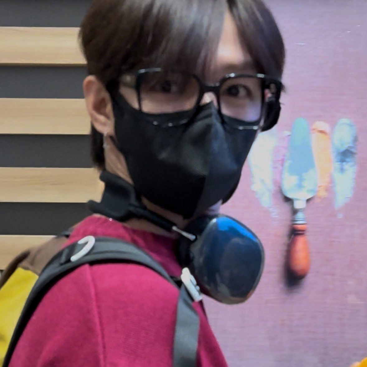 A moment captured by JL (AHOF)'s fan