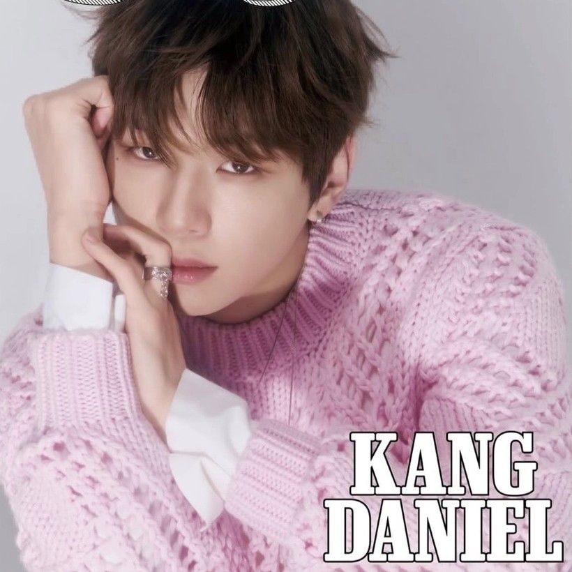 A moment captured by Kang Daniel's fan