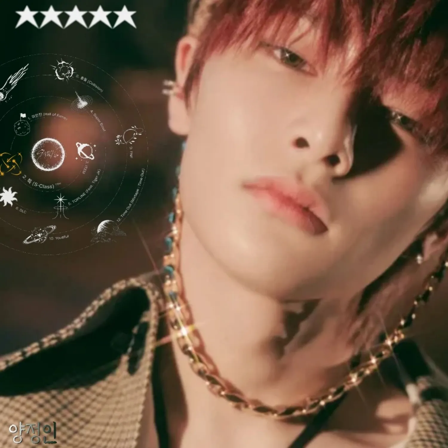 A moment captured by I.N (Stray Kids)'s fan