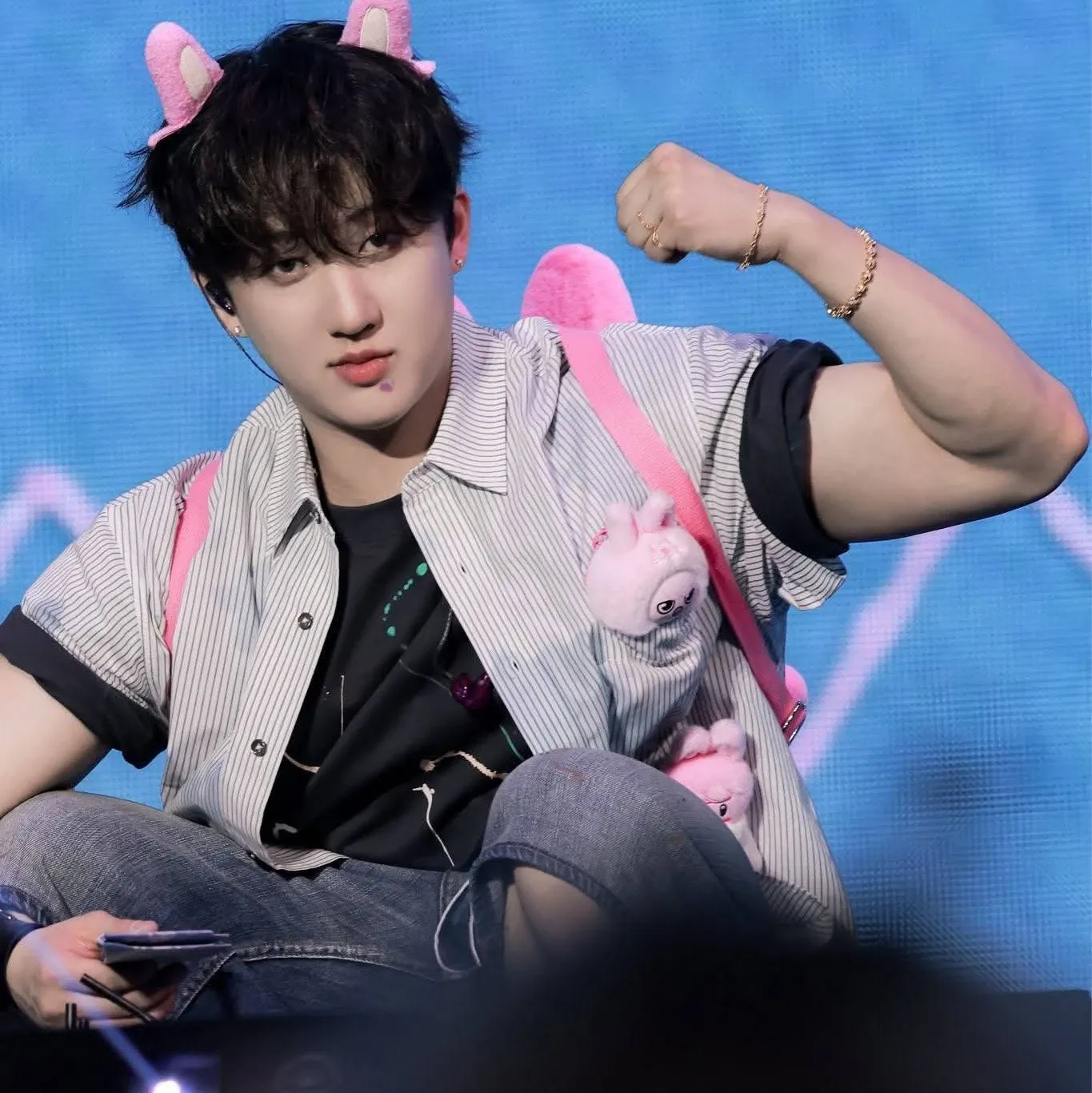 Behind-the-scenes cut of Changbin (Stray Kids)