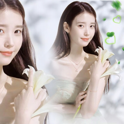 Momen yang diabadikan oleh penggemar IU