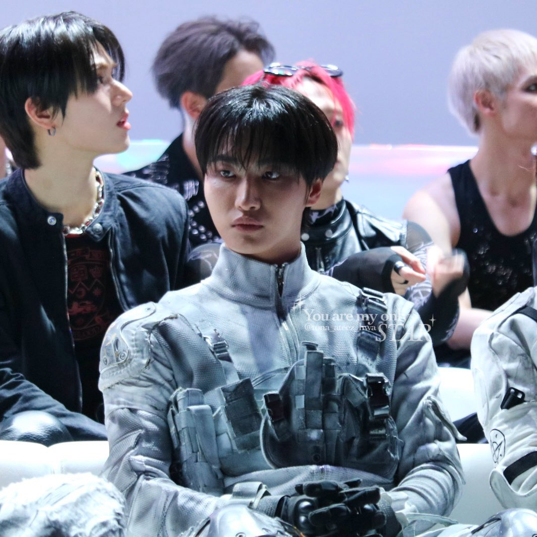Behind-the-scenes cut of Seonghwa (ATEEZ)