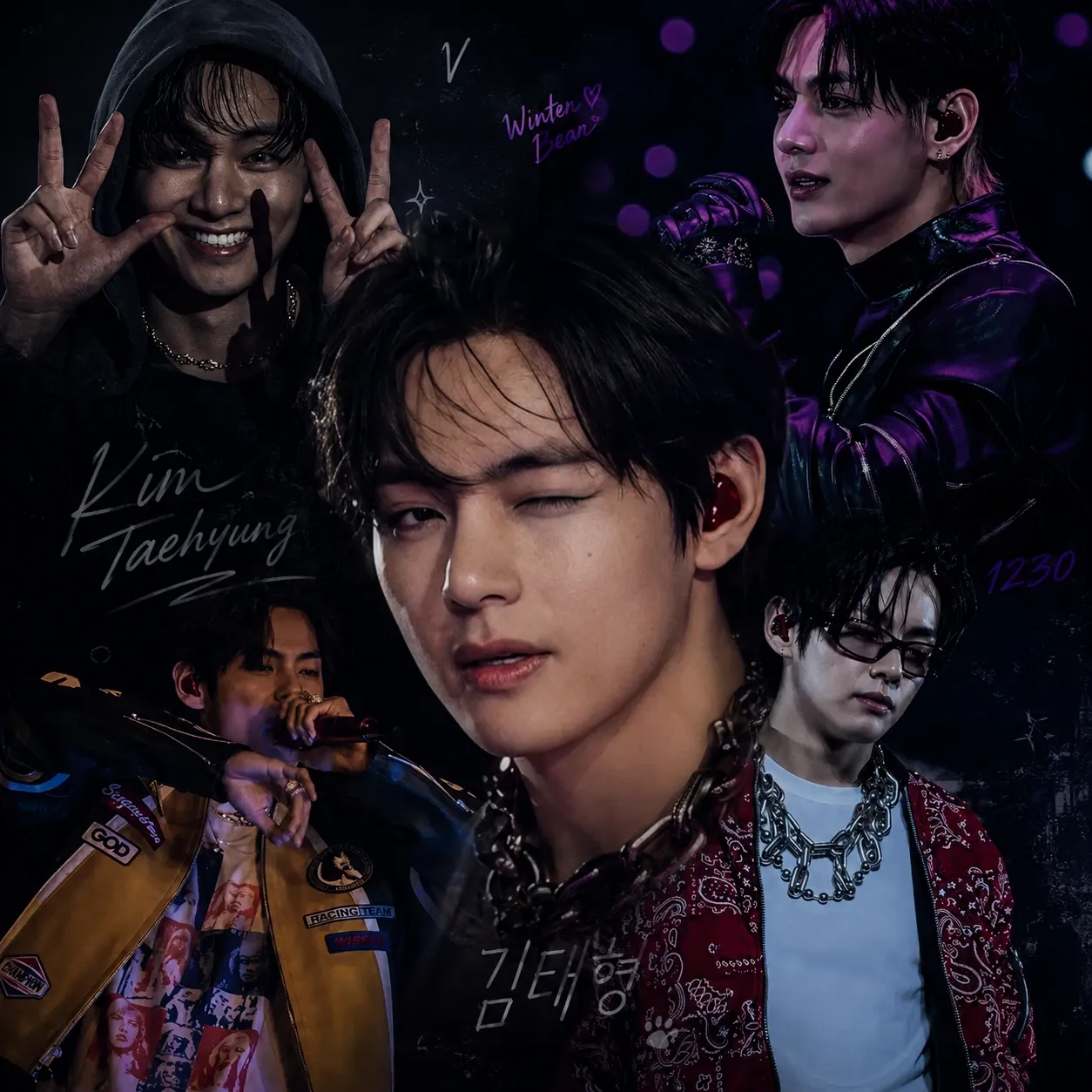 Momen yang diabadikan oleh penggemar V (BTS)